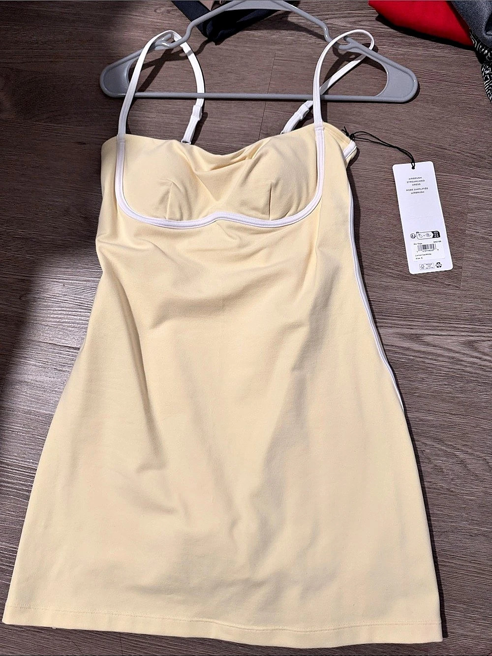 alo Yellow Mini Dress NWT
